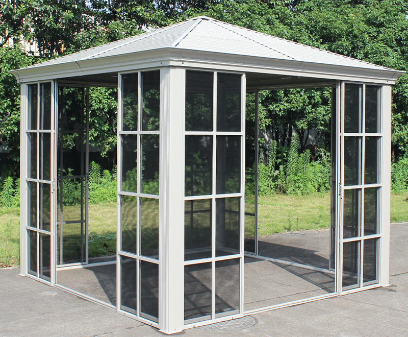 3x3m আরামদায়ক স্ক্রীন সানরুম