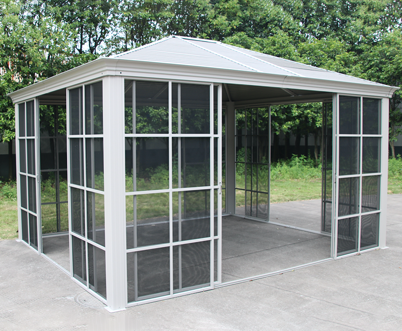 3.6x4.2m স্বচ্ছ পর্দার সূর্য ঘর